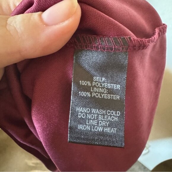 Lulus | Awaken My Love Burgundy Long Sleeve Lace Maxi Dress - Picture 4 of 7